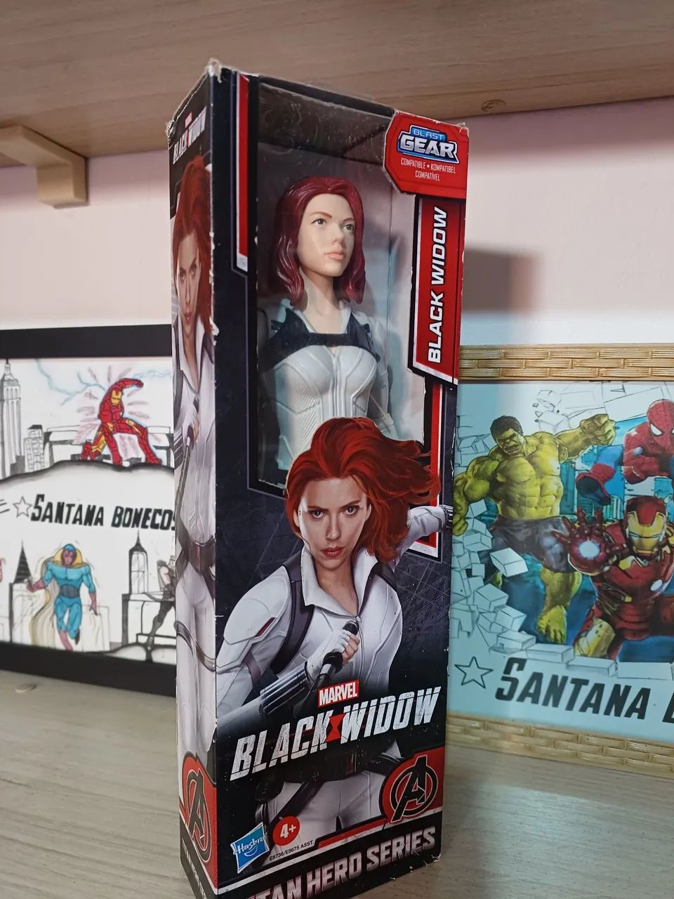 Viúva Negra 30cm original marca Hasbro  - Foto 4