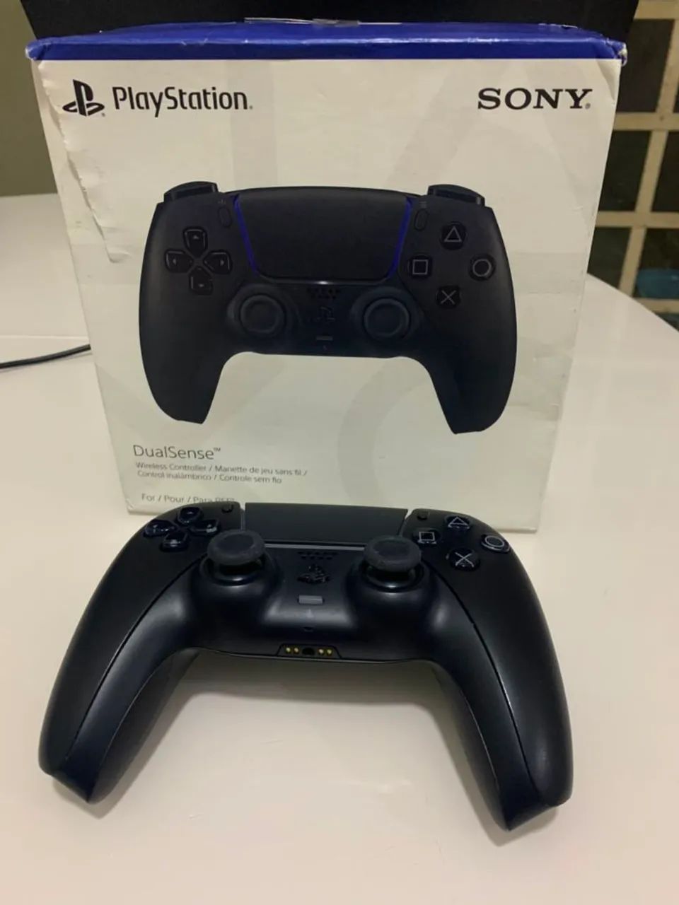 Controle Dualsense preto - Foto 2