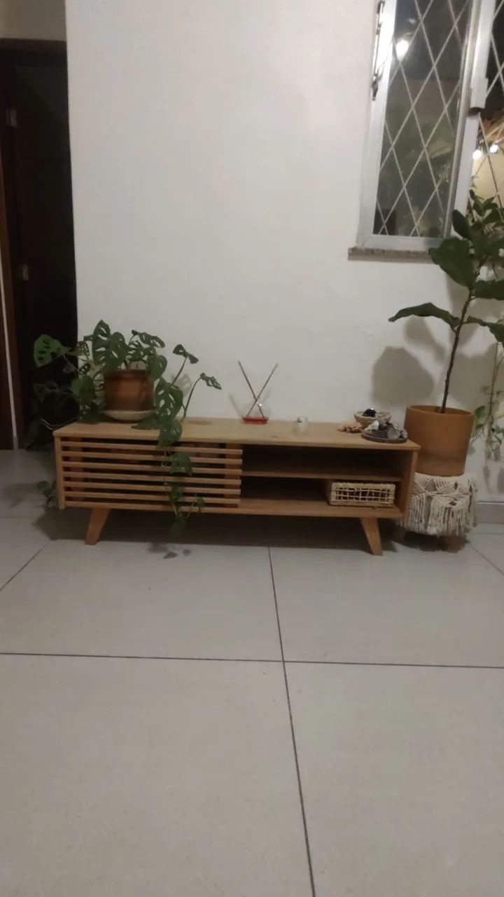 Rack madeira maciça