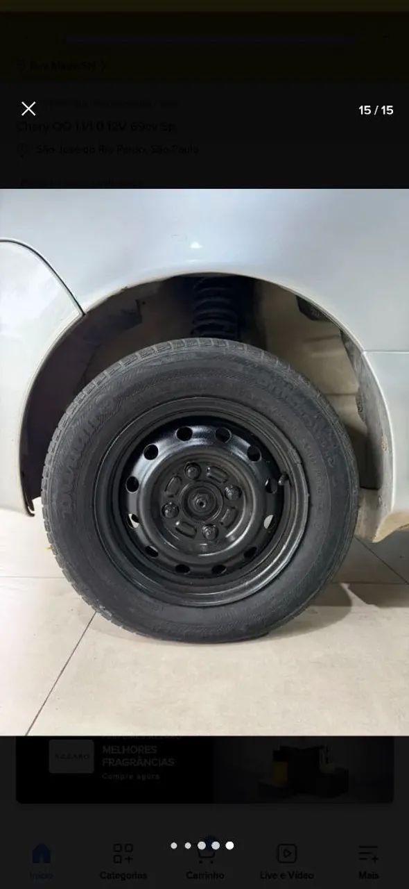 Caoa Chery Qq QQ 1.1/1.0 12V 69cv 5p 2012