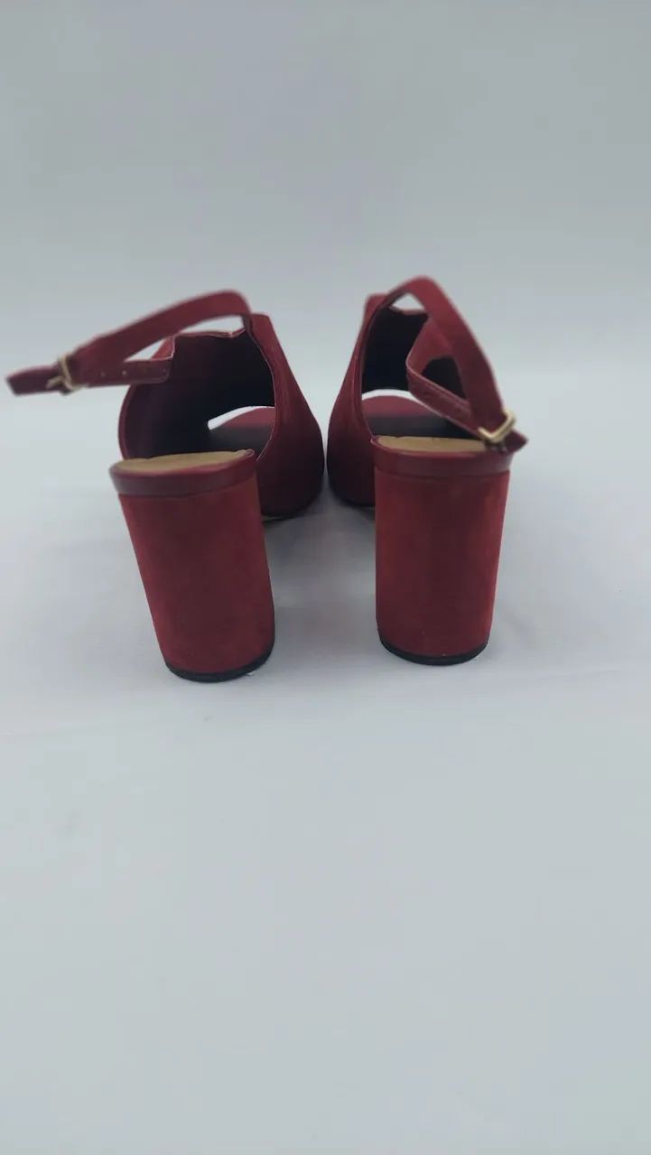 SANDÁLIA open boot vermelho queimado/Arezzo - Foto 5