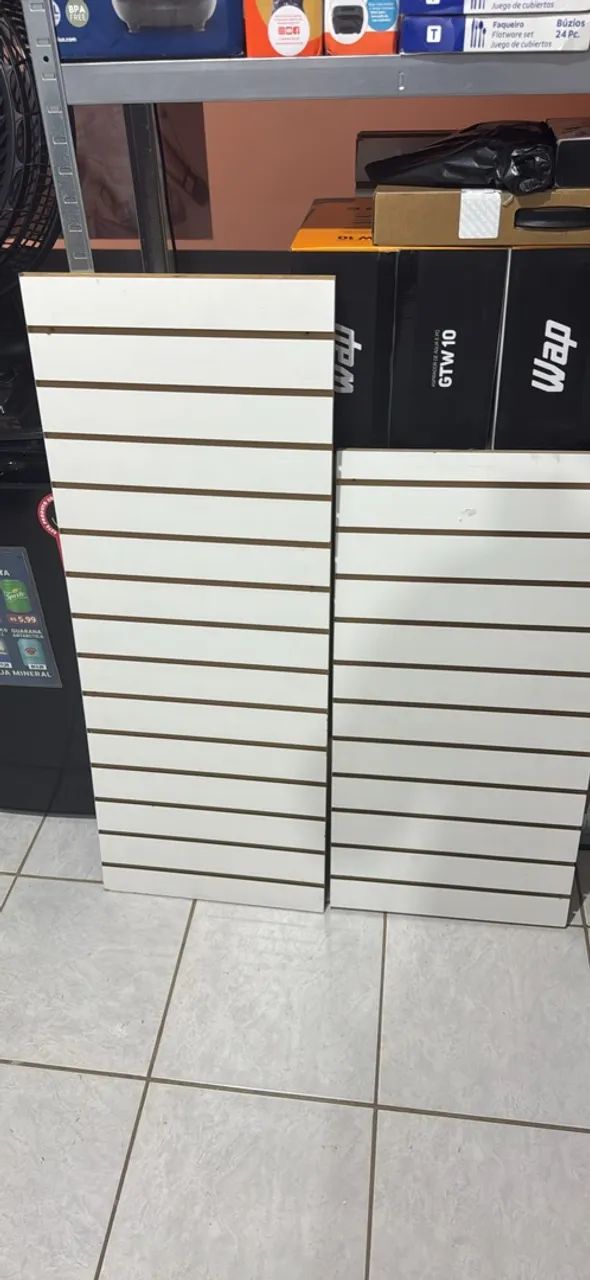 Painel canaletado cada 