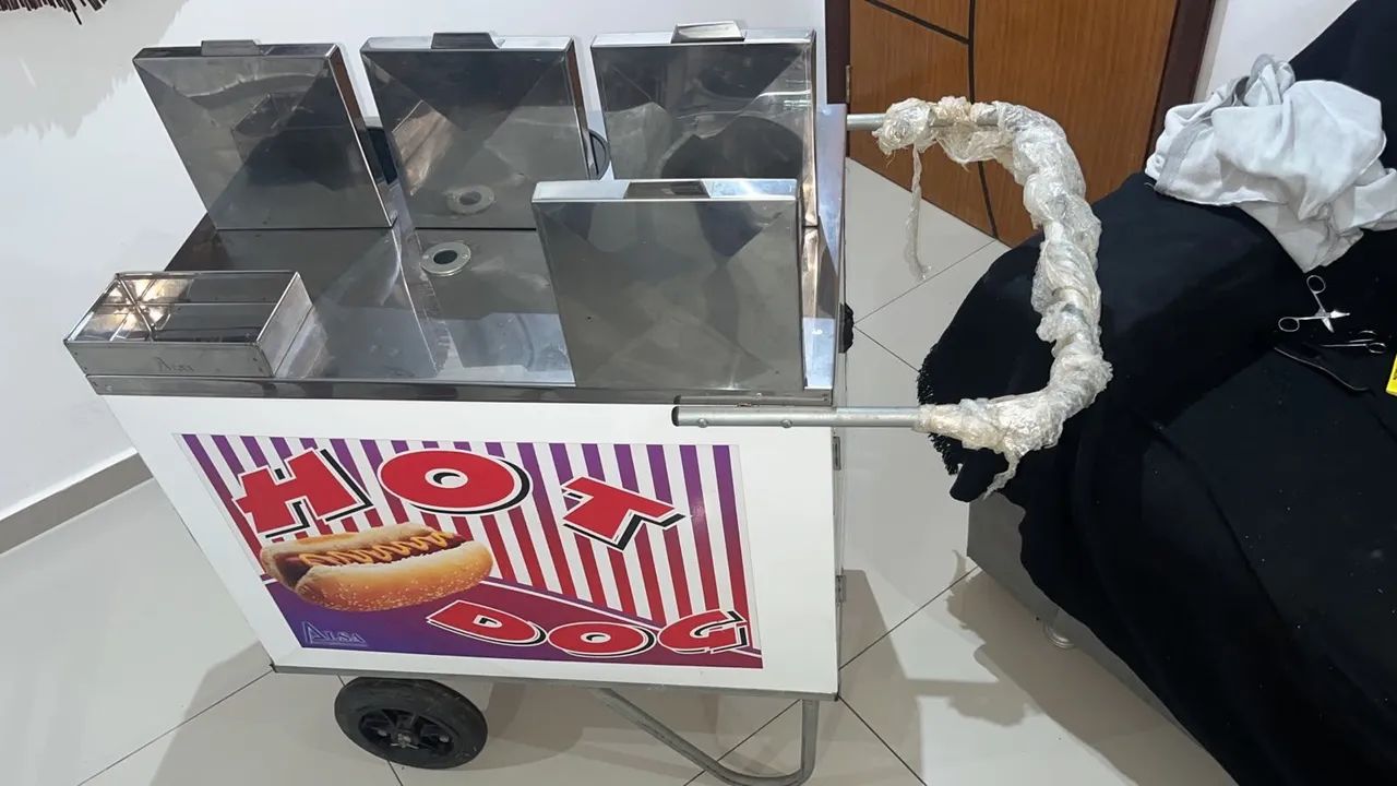 Carrinho hot dog zero