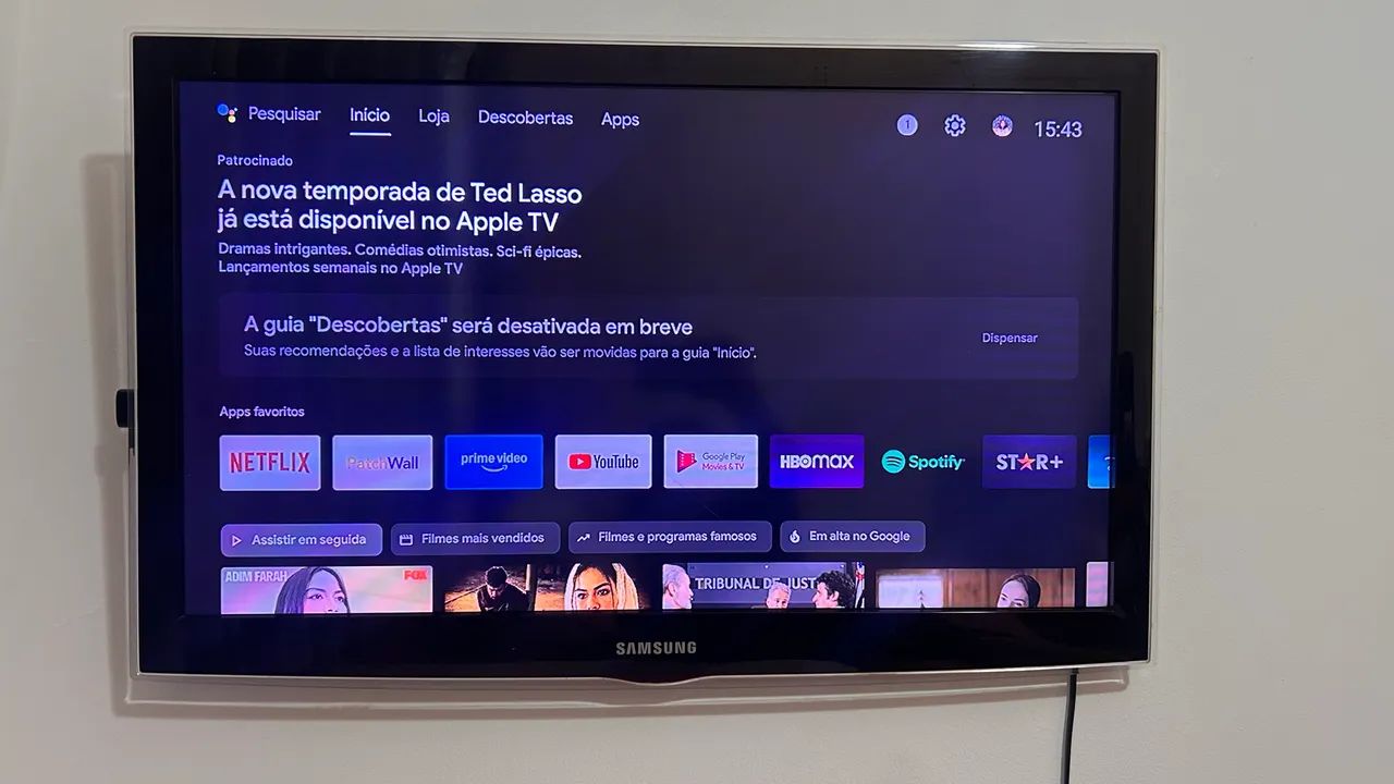 TV Samsung 32? LED - Tela Plana - Foto 2