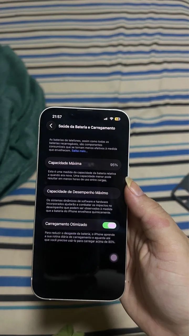 iPhone 13 - 95% de Saúde da Bateria - Excelente Estado - Foto 2