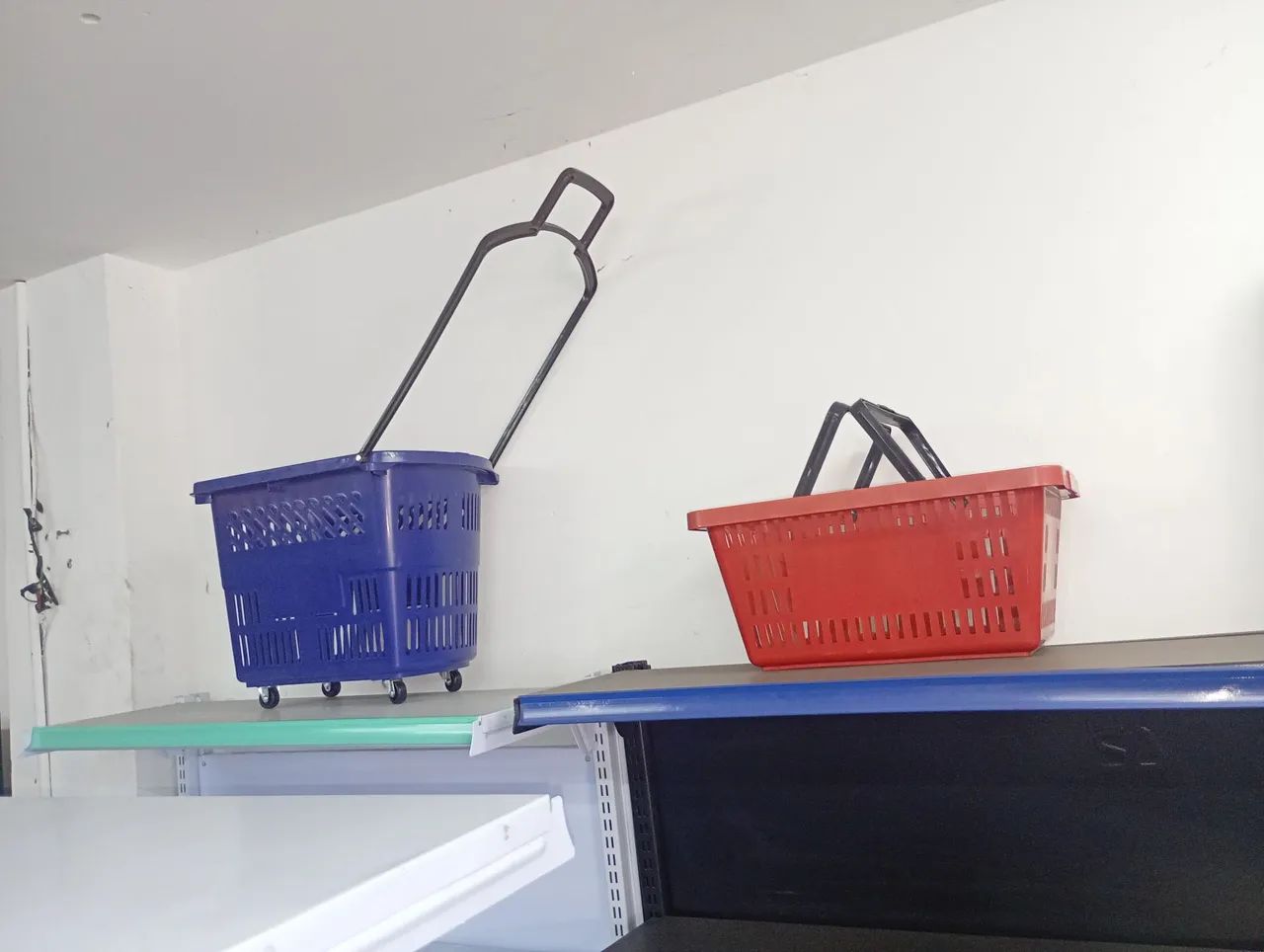 Cestas de mercado plásticas novas promoção!!! ZAP * - Foto 3
