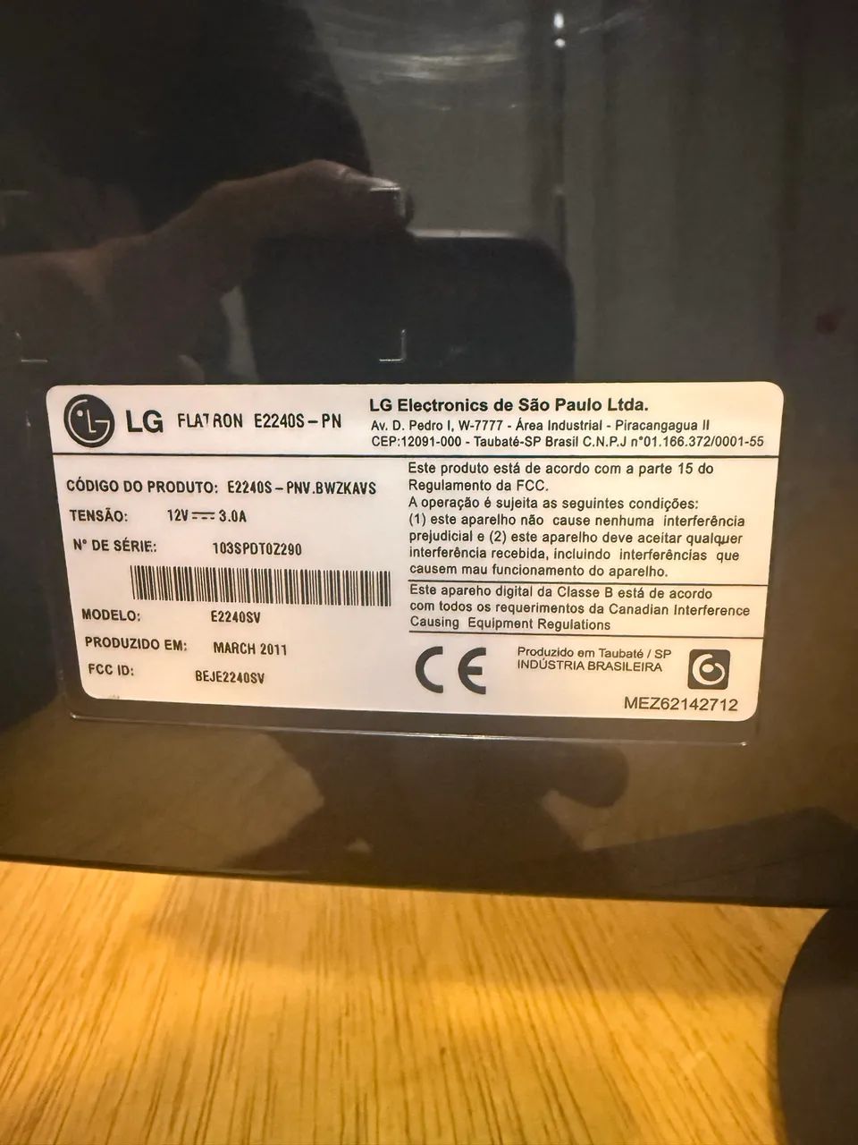 Monitor LG 21,5 polegadas - Foto 2