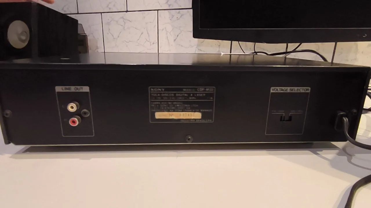 Cd player Sony M33 funcionando  - Foto 3