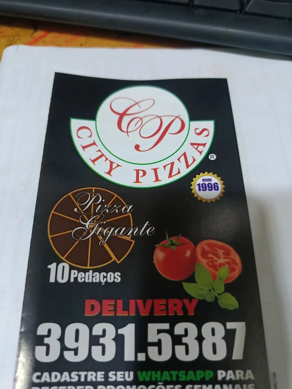 Freelancer, atende de pizzaria