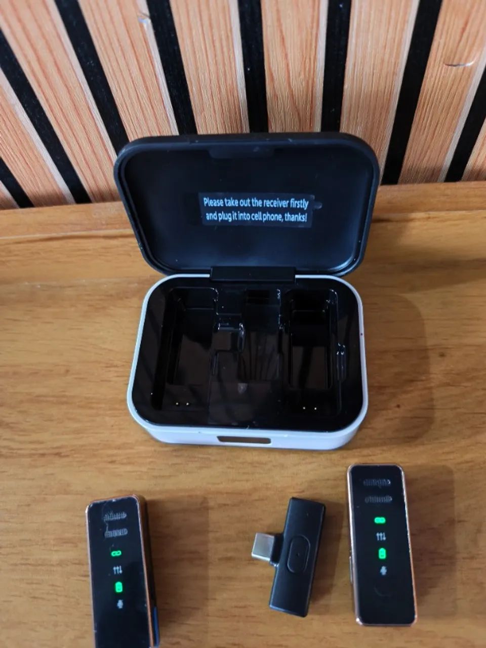 Microfones lapela (1par - novo ) Space max - Foto 4