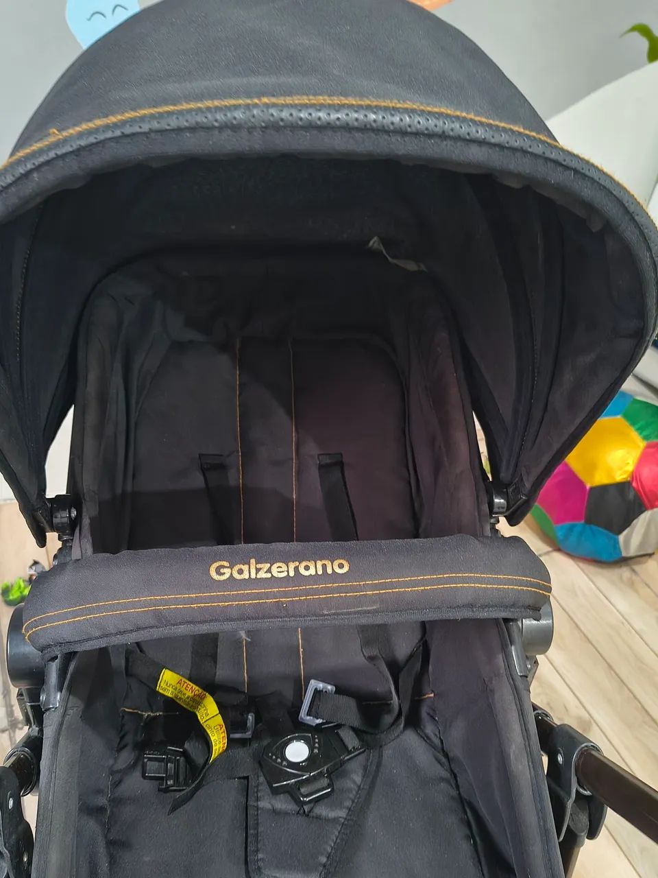 Carrinho e bebe conforto GALZERANO EXTREME CARBON - Foto 2