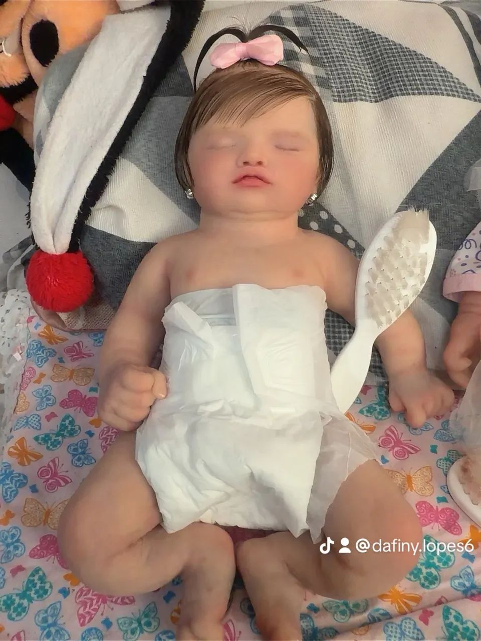 Bebê Reborn de silicone sólido igual bebe de vdd  - Foto 5