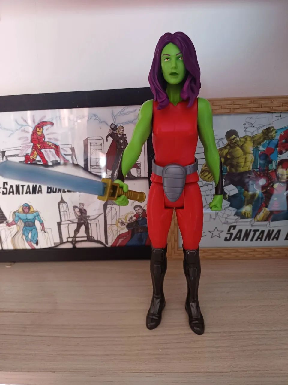 Gamora 30cm original marca Hasbro  - Foto 4