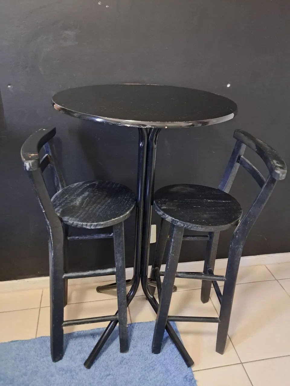 Mesa bistrô com 2 banquetas  - Foto 3