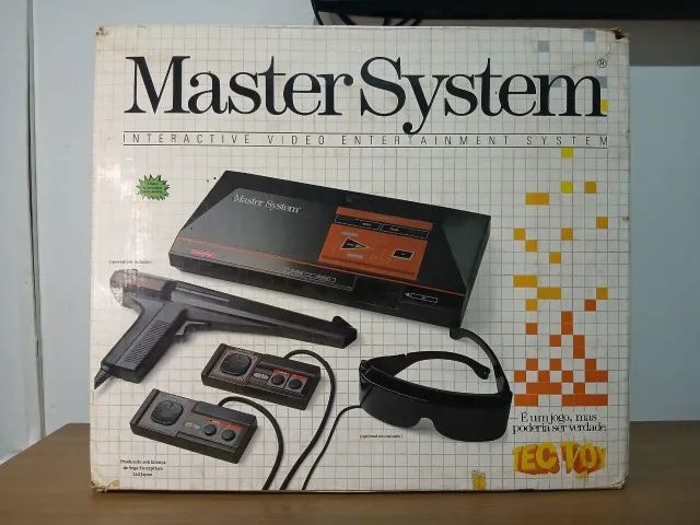 Console Master System 2 Tectoy Original Completo