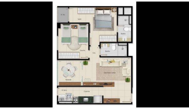 2 e 3 QUARTOS - ALTO PADRÃO - Apartamento em Lançamentos no bairro Praia da Cost... - Foto 4