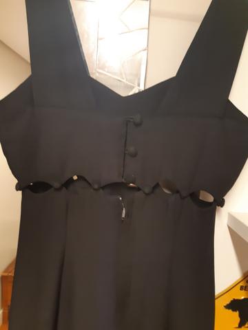 Vestido longo preto Tam 38/40 - Foto 2