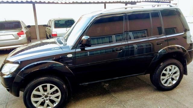 Pajero TR4 Aut 4X4 2012 Multimídia. Couro, Pneus Novos, Impecável, Sem detalhe - Foto 7