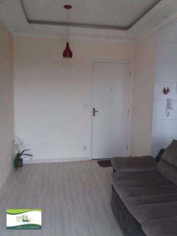Apartamento com 2 dormitórios à venda, 54 m² por r$ 185.000 - companhia fazenda belém - fr - Foto 5