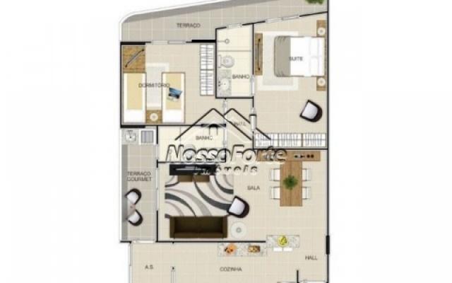 Apartamento na Aviação em Praia Grande - Foto 10