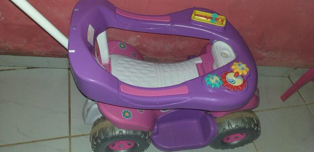 Vendo carrinho 2 em 1, pouco usado
