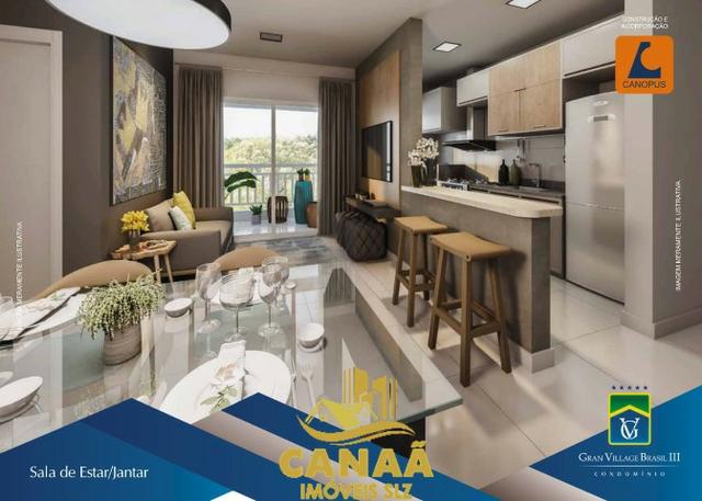 Aptos dos Sonhos no Cond. Village Brasil III | 2 qtos | 57m² | Varanda Gourmet - Foto 7