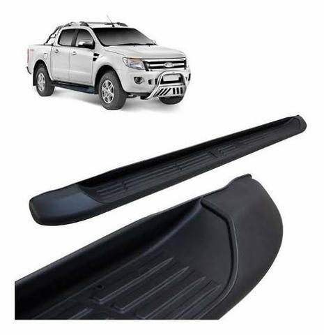 Estribo Lateral Modelo Original Ranger Hilux Triton Frontier S-10 Amarok - Foto 2