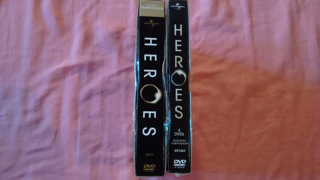 Heroes Dvds Temporadas 01 E 02. Formato Digipack!