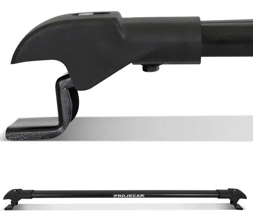 Rack de Teto Travessa Slim Renault Duster - Preto / Prata - Projecar - Foto 2