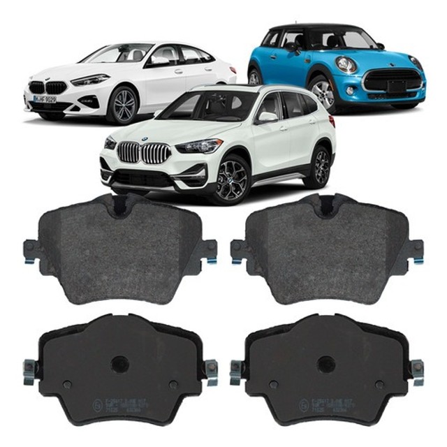 Pastilha Freio Cerâmica Traseira Bmw X1 F48 2014 à 2018 - Willtec Premium