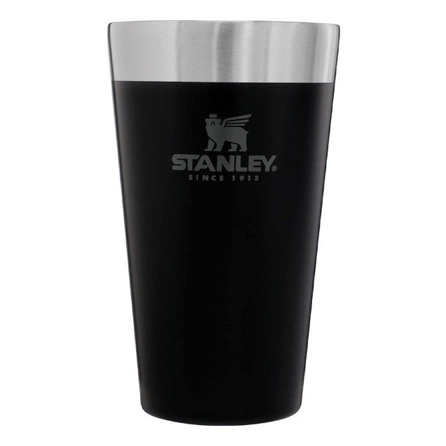 Copo Térmico Sem Tampa Stanley Matte Black 473ml - Foto 2
