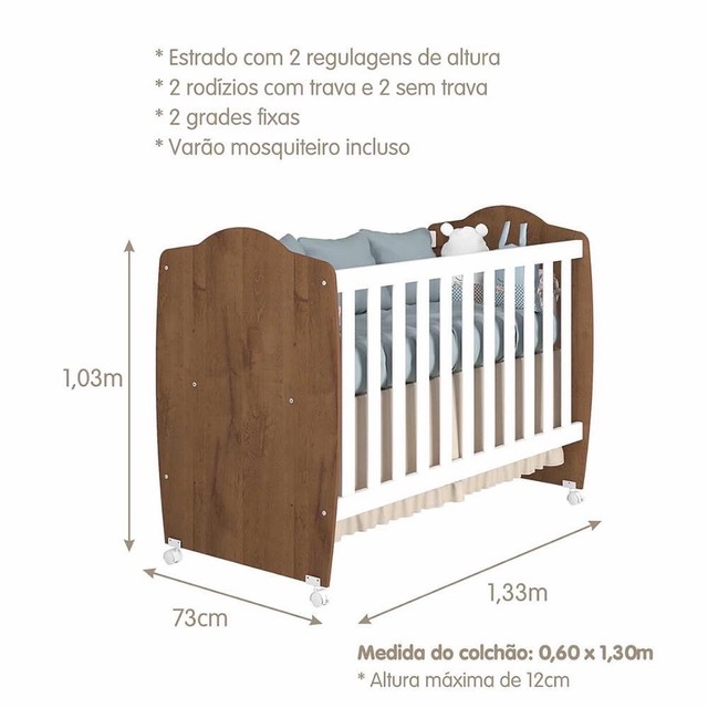 Berço Chamego - Entrega Rápida!!!Mar102 64840827072003124