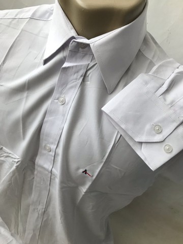 Camisa masculina social lisa com entrega grátis 
