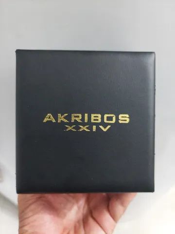  relógio feminino Akribos XXIV importado multifuncional suíço 