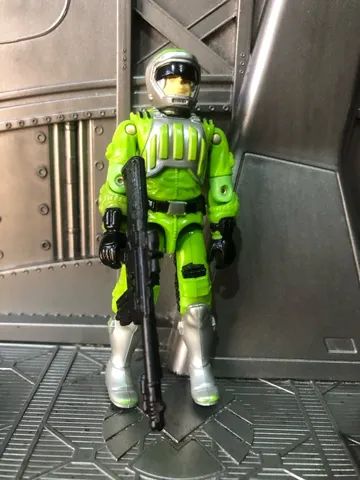 GI JOE/COMANDOS EM AÇÃO/ SCI-FI (v1) LASER TROOPER  - Foto 2
