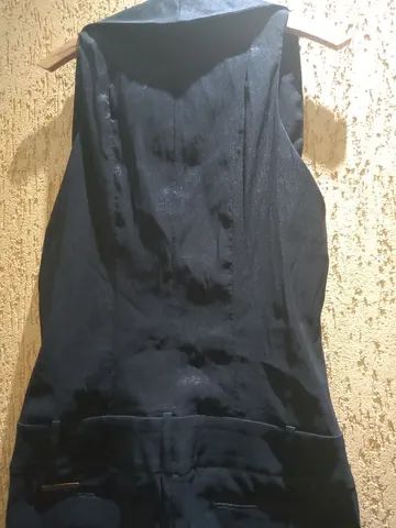 Macacão feminino preto alfaiataria  - Foto 4