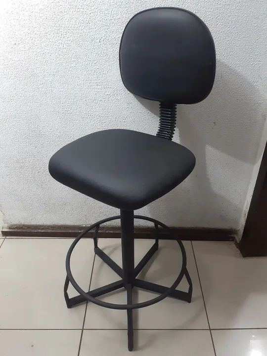 Cadeira Balconista Giratória (Alta)  - Foto 2