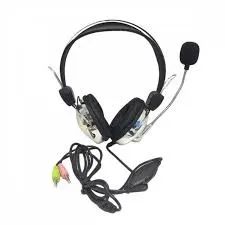Fone HeadSet PC com Microfone P2 Duplo Haste Mic. Ajustável - fon-8679 - Foto 2