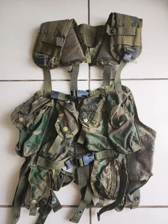 Colete militar americano de selva