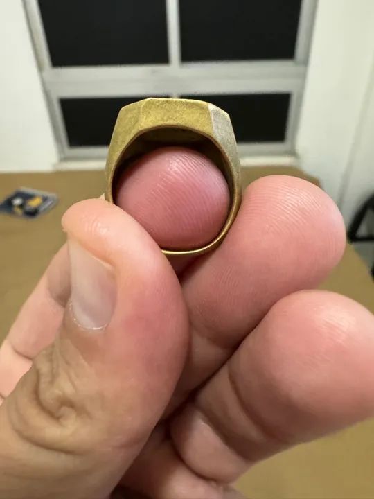 VENDO ANEL DE MOEDA ANTIGA , NUNCA USEI NÃO COUBE !  - Foto 2