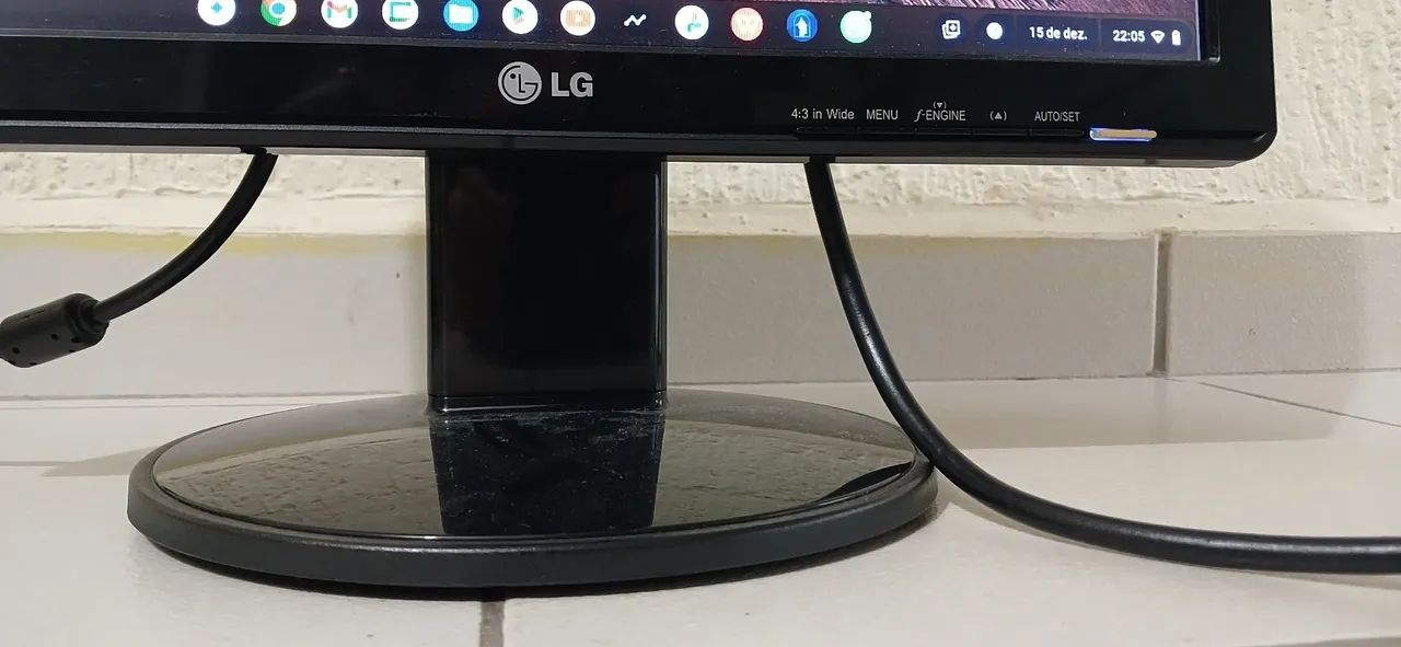 Monitor LG Flatron W1642S 15.6 polegadas - Foto 2