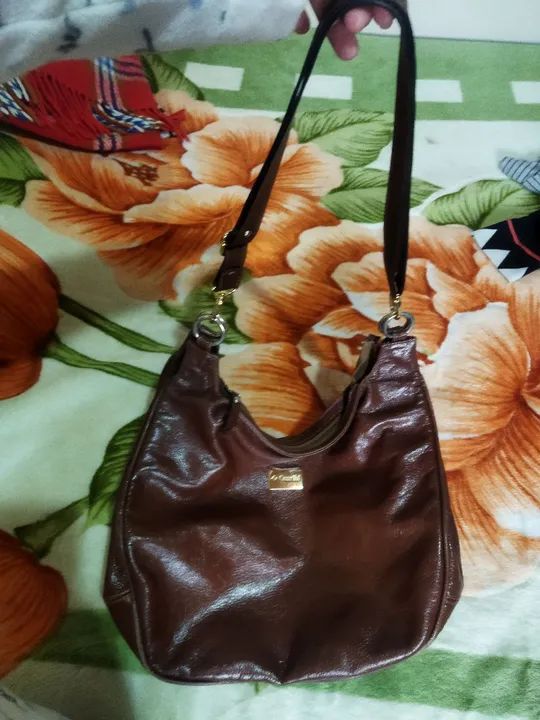 Bolsa couro  - Foto 5