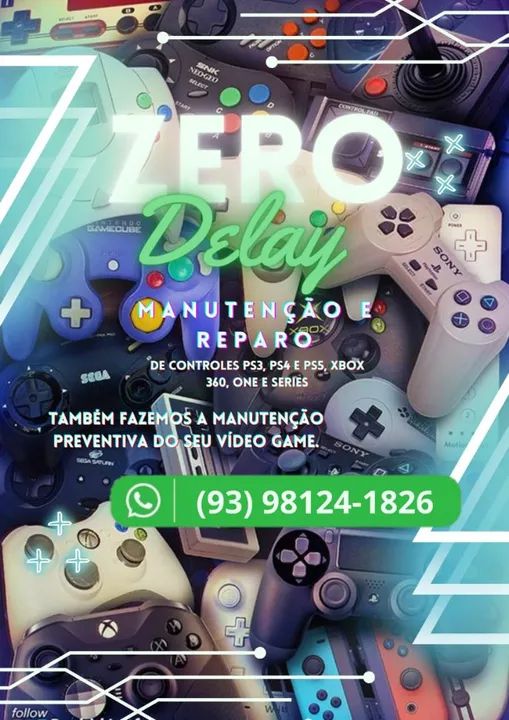 Conserto de Controles de Video Games (Playstation e Xbox)