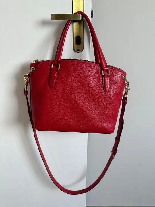Bolsa Coach Vermelha original (nova) - Foto 4