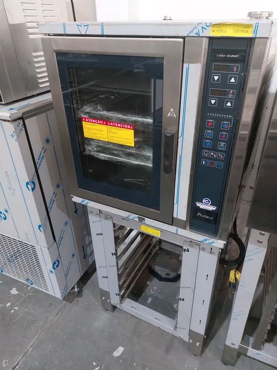 Forno combinado 6 gns cmax6 gourmet Prática 