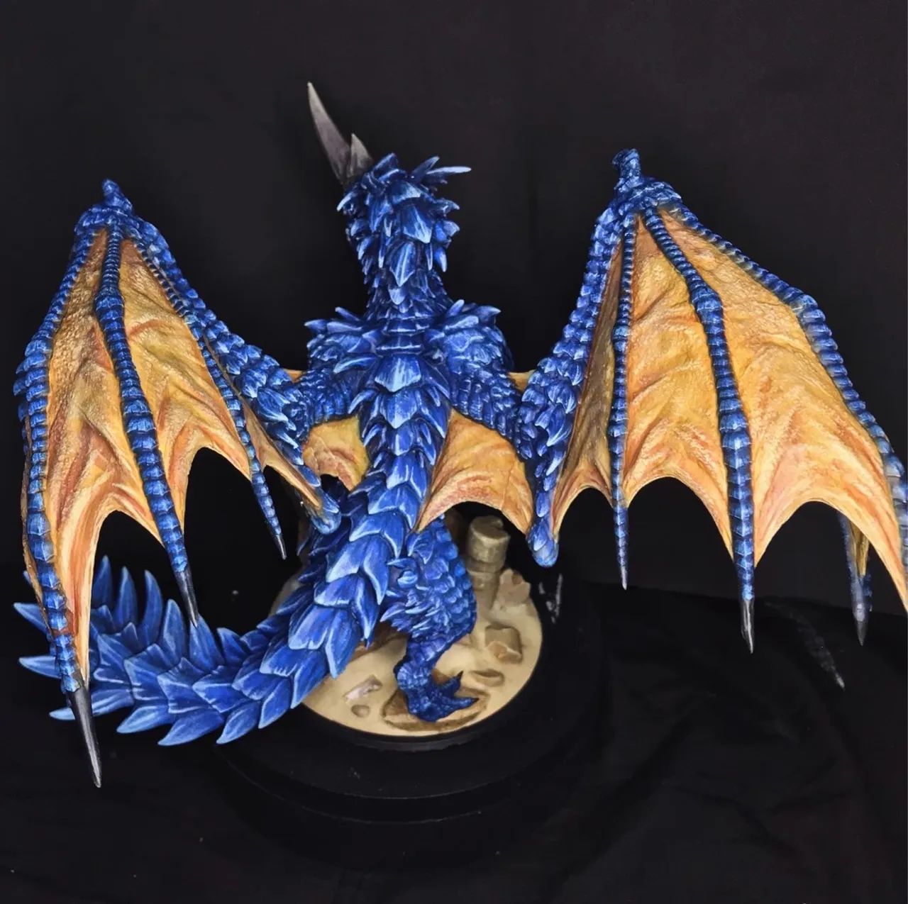 Adult Dragon Blue Dungeons and Dragons - Foto 4
