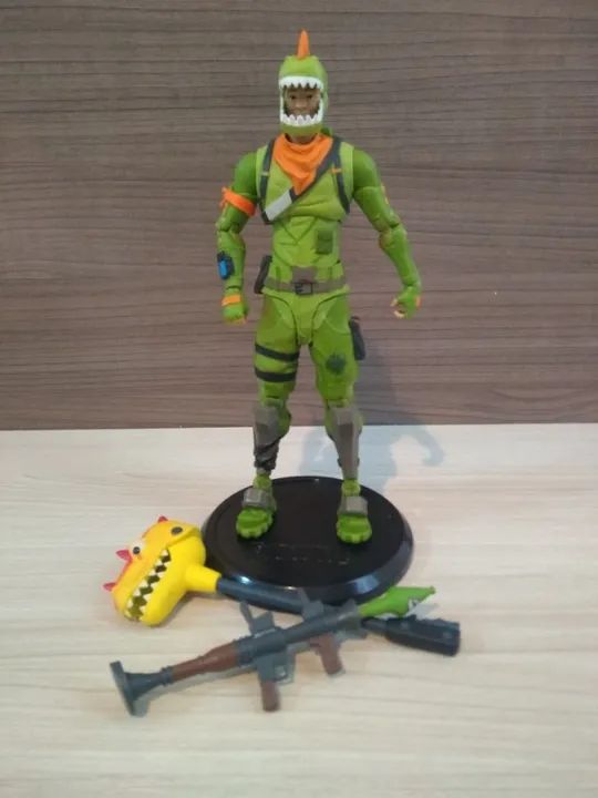 Boneco Fortnite Rex 15cm Premium Articulado Original - Foto 2