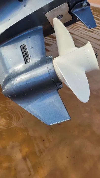 Motor popa yamaha 15h 2023 igual a um novo.  - Foto 9