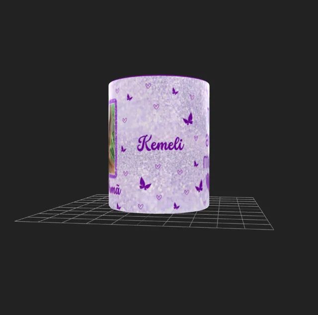 Caneca personalizada - Alça colorida - Foto 2