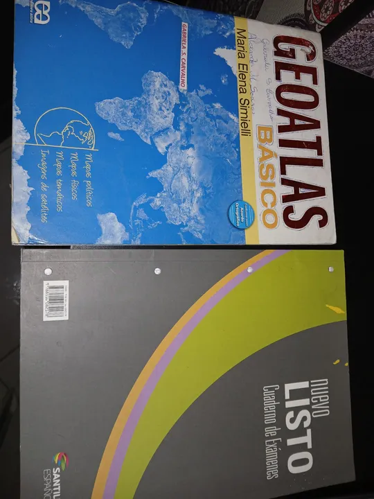 GEOATLAS BÁSICO e Caderno de Lições Espanhol